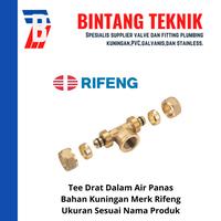 Gambar Tee Drat Dalam Air Panas 3/4" (1620) x Drat 1/2" inch Rifeng dari Bintang Teknik Toko Kota Administrasi Jakarta Barat 2 Tokopedia