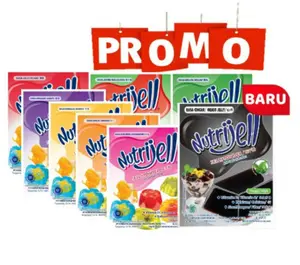 NUTRIJELL 10 GRAM 30 GR JELLY POWDER PUDING PLAIN COKLAT SUSU MANGGA