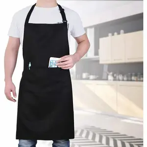 Apron masak Barista celemek chef barber