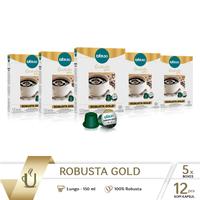 Gambar Kopi kapsul Excelso Unakaffe Robusta Gold - Pack Of 5 Folding Box dari Unakaffe System Kota Tangerang 1 Tokopedia