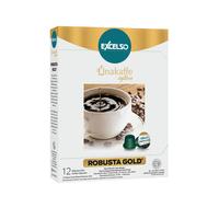 Gambar Coffee Capsule - Kopi Kapsul Excelso Unakaffe Robusta Gold Box dari Unakaffe System Kota Tangerang 4 Tokopedia