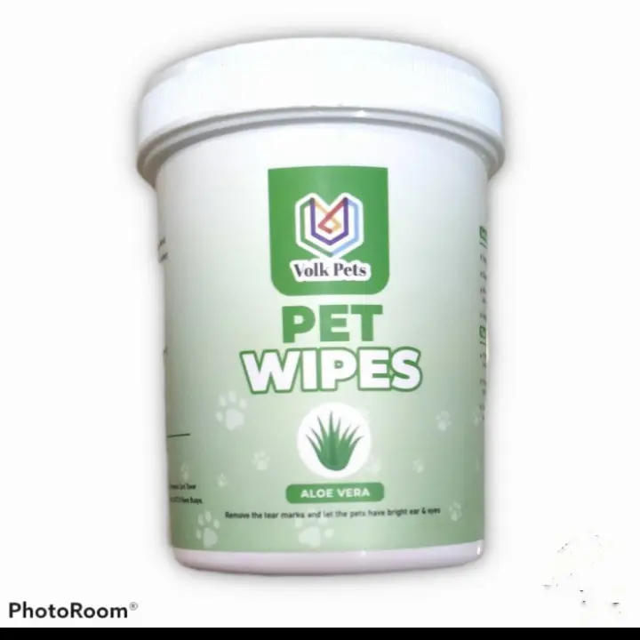 VOLK Pets 150lbr Tissue basah anjing kucing pet eye & ear wipes 4