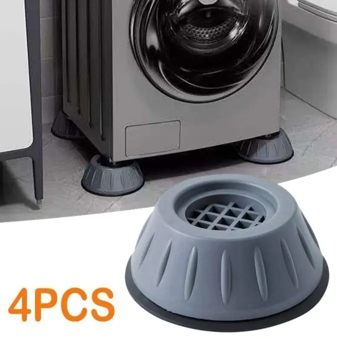 4 PCS Pad Anti Getar Solusi mesin cuci Geser Getar