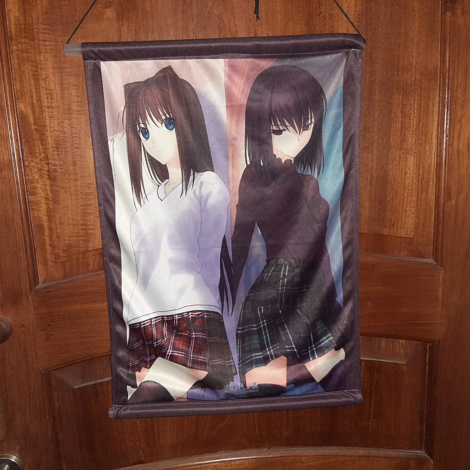 Tapestry Wall Scroll Mahou Tsukai no Yoru Aoko Aozaki & Kuonji Alice