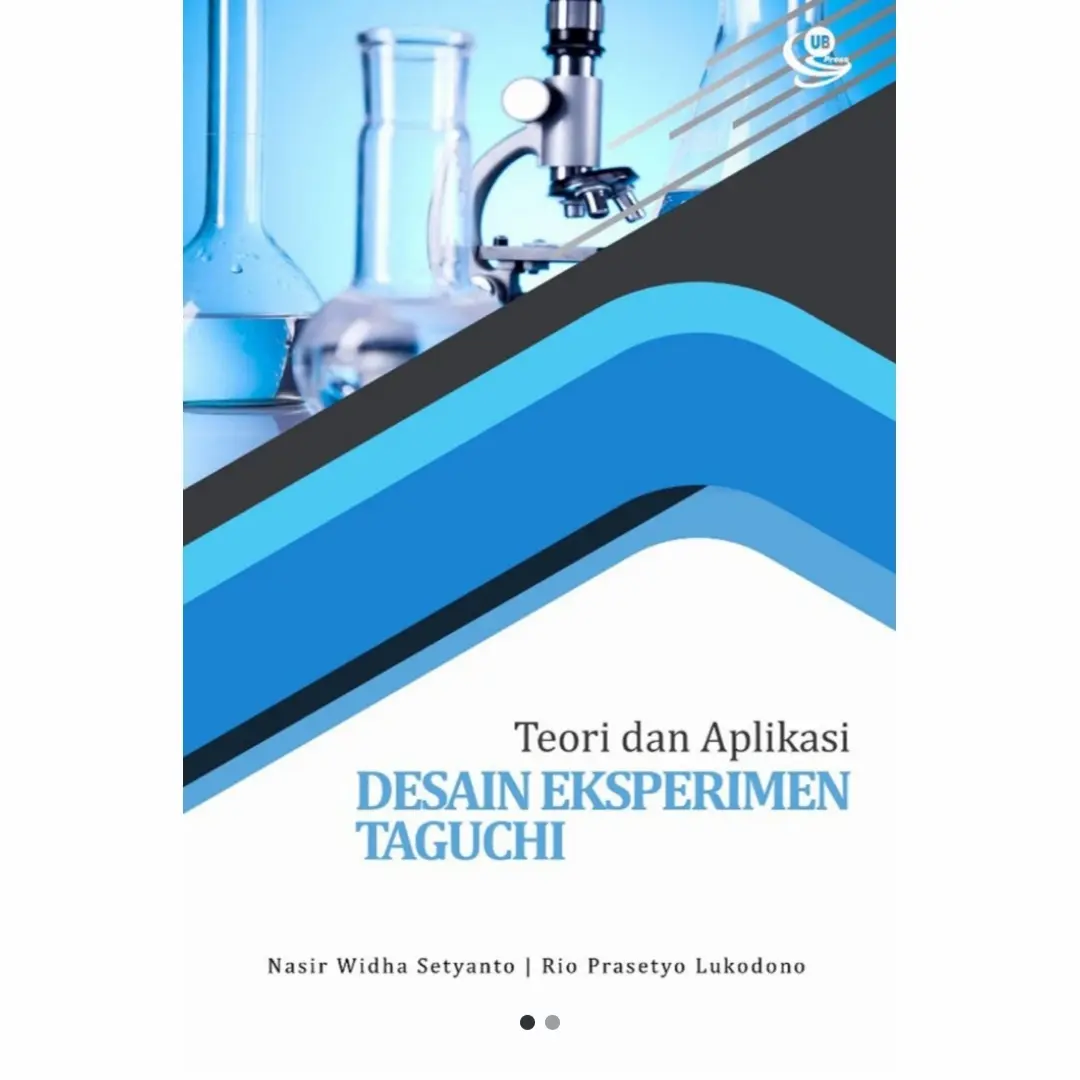Buku Teori dan Aplikasi Desain Eksperimen Taguchi