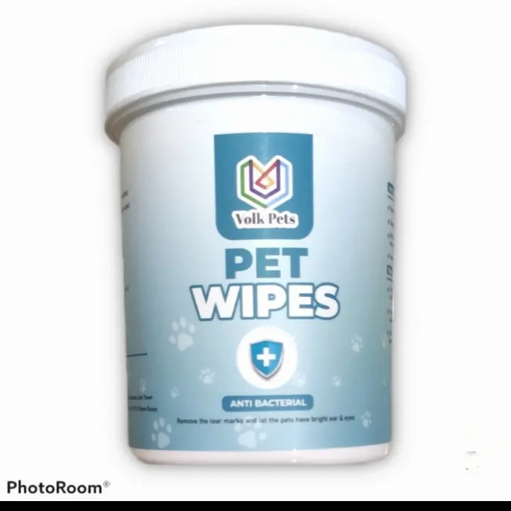 VOLK Pets 150lbr Tissue basah anjing kucing pet eye & ear wipes 2