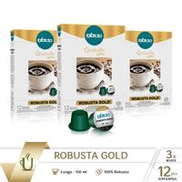 Gambar Kopi kapsul Excelso Unakaffe Robusta Gold- Pack Of 3 Folding Box dari Unakaffe System Kota Tangerang 1 Tokopedia