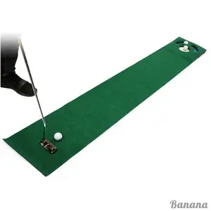 Indoor Golf Putting Mat Golf Hitting Carpet Grass Portable And Fold
