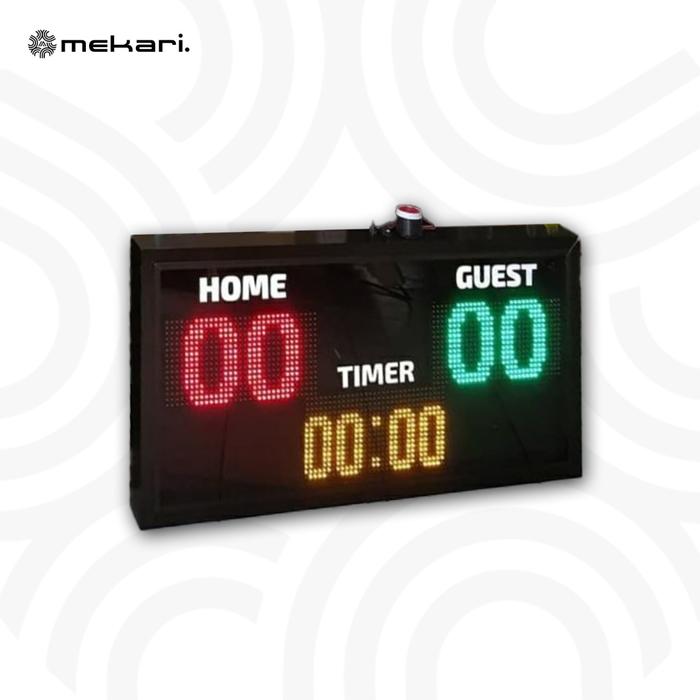 Gambar Monoid Scoreboard Basket Indoor 100x50cm dari Toko Mekari Olahraga Kab. Tangerang Tokopedia