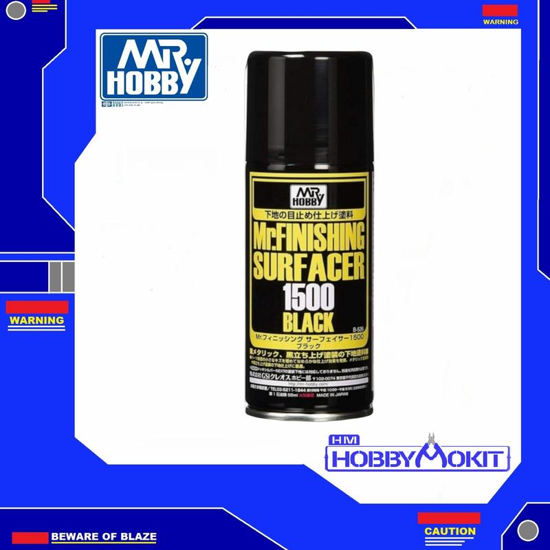 B-526 MR.FINISHING SURFACER 1500 BLACK - Shop | Tokopedia