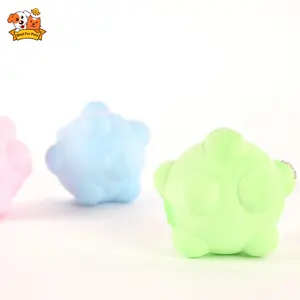Rubber Ball Teething Dog Toys