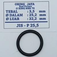 Gambar o ring seal 3,5 x 25,2 x 32,2 mm JIS P 25,5 NBR 70 dari oringjaya Kota Surabaya 1 Tokopedia