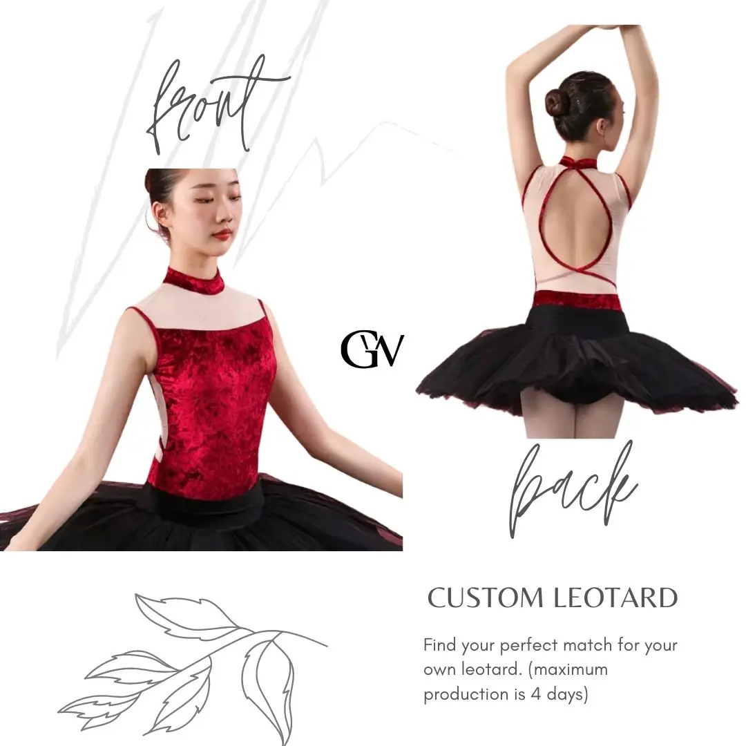 Leotard Ballet Custom 035/Baju Ballet