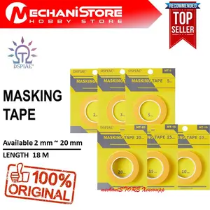 DSPIAE MASKING TAPE 2MM 3MM 5MM 10MM 15MM 20MM - ALT TAMIYA GUNDAM
