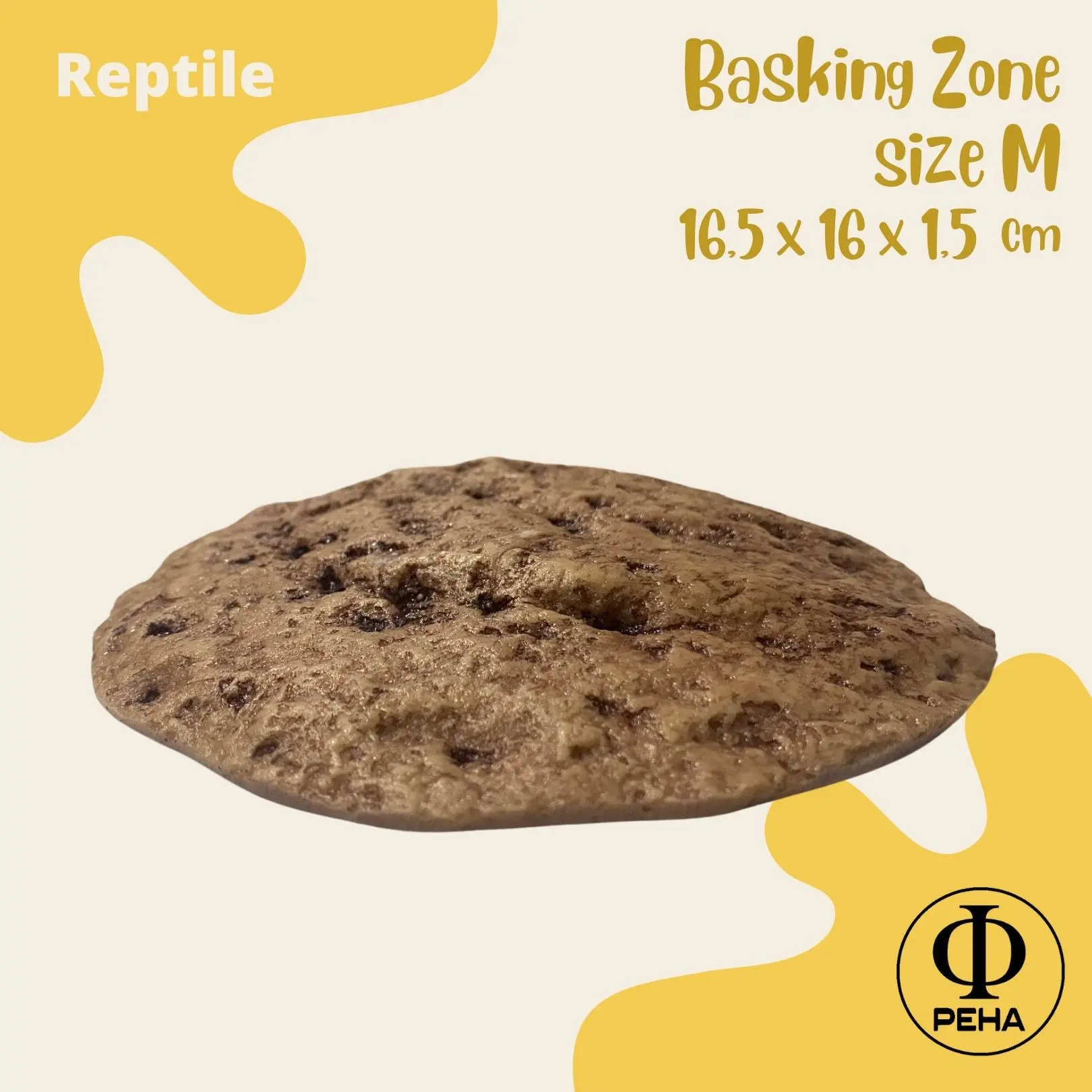 Basking Zone Basking Area Tempat Jemur Torto Reptil Menyerap Panas