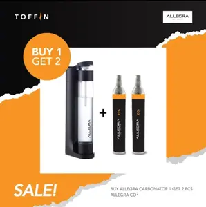 Soda Maker Allegra Carbonator CO2 Alat Untuk Membuat Air Soda Moctail