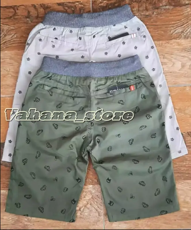 Celana Pendek Anak Motif Usia 2-4-6-10-12-14 Tahun ukuran m 3-4 tahun 2