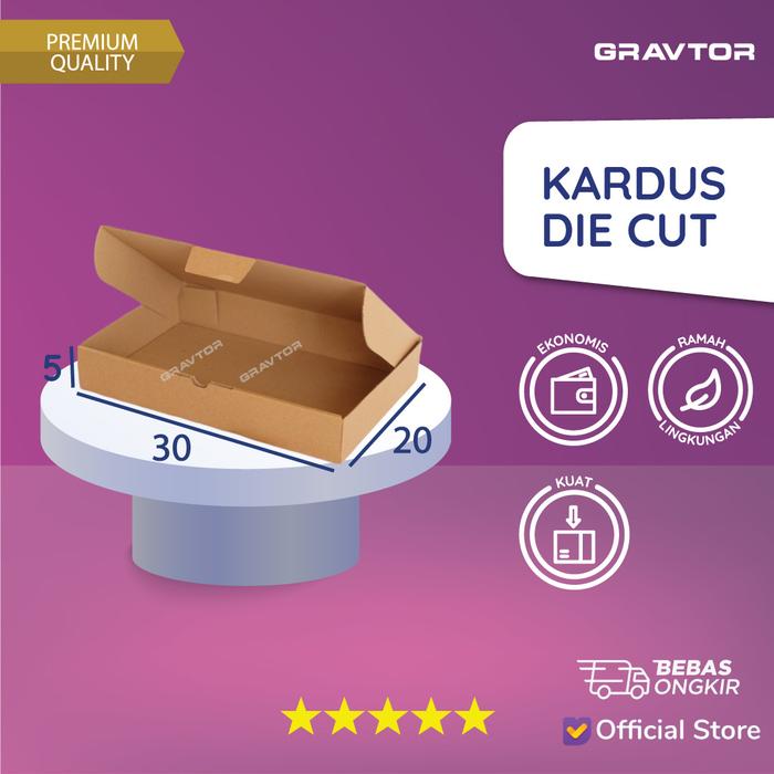 Gambar Kardus 30x20x5 - Kemasan Box Pizza Dus Die Cut Polos Besar Murah Baru dari Gravtor Printing Kab. Tangerang Tokopedia