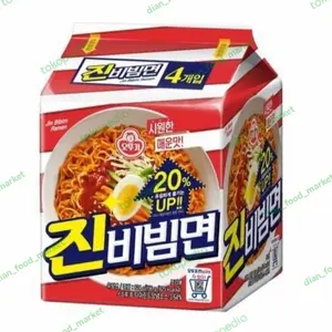 Ottogi Jin Bibim Ramen /Mie Instan Goreng pedas624gram(isi 4pcs)