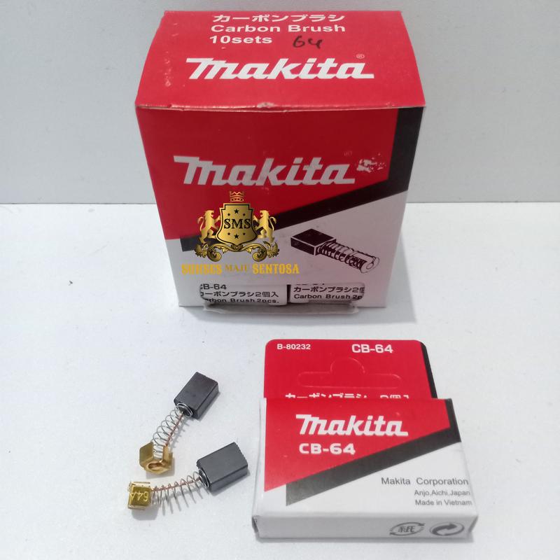 CARBON BRUSH MAKITA CB 64 /SPUL/BOSTEL/ARANG Harga 1 Set isi - Shop ...