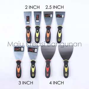 Kape Gagang Karet 2 2.5 3 Inch Pisau Dempul Pengerok Cat Scrapper Inci