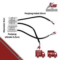 Gambar K55 Kapasitor Silinder Pompa AC 8-10-12uF 450VAC Capasitor Bulet - 12 Micro Farad dari MST TOOLS Kota Administrasi Jakarta Barat 2 Tokopedia