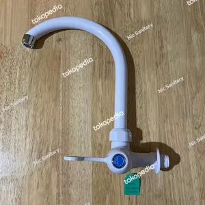 kran keran angsa SOLIGEN pvc W1 Putih