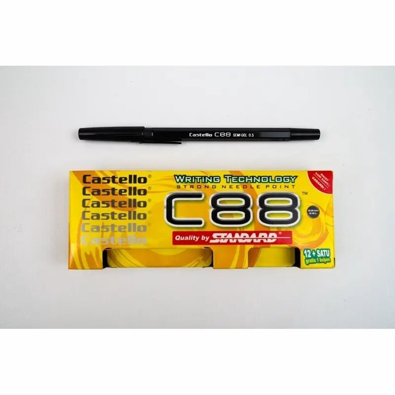 PENA STANDARD CASTELLO C88 HITAM
