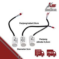 Gambar K55 Kapasitor Silinder Pompa AC 8-10-12uF 450VAC Capasitor Bulet - 12 Micro Farad dari MST TOOLS Kota Administrasi Jakarta Barat 3 Tokopedia