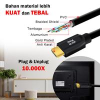 Gambar Kabel HDMI 4K Ultra HD ARC HDMI Cable Dolby Audio PX HDMI-2MM dari Britplaza Kota Depok 2 Tokopedia