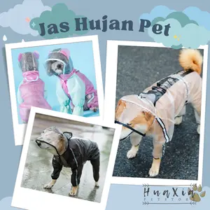 Jas Hujan / Rain Coat Pet Anjing Kucing
