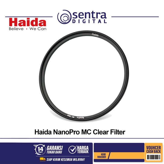 Gambar Haida NanoPro MC Clear Filter 67mm - HD3290 dari Sentra Digital Kota Surabaya Tokopedia