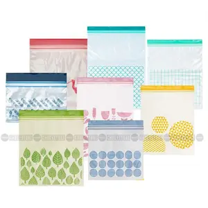 Ziplock Kantong Plastik Klip Sealed Plastic Bag Traveling Food Storage