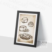 Gambar Dekorasi Cafe Resto Bistro Roti Frame Vintage Retro Dinding Decor Wall - Putih dari LANCARI Kota Administrasi Jakarta Pusat 3 Tokopedia