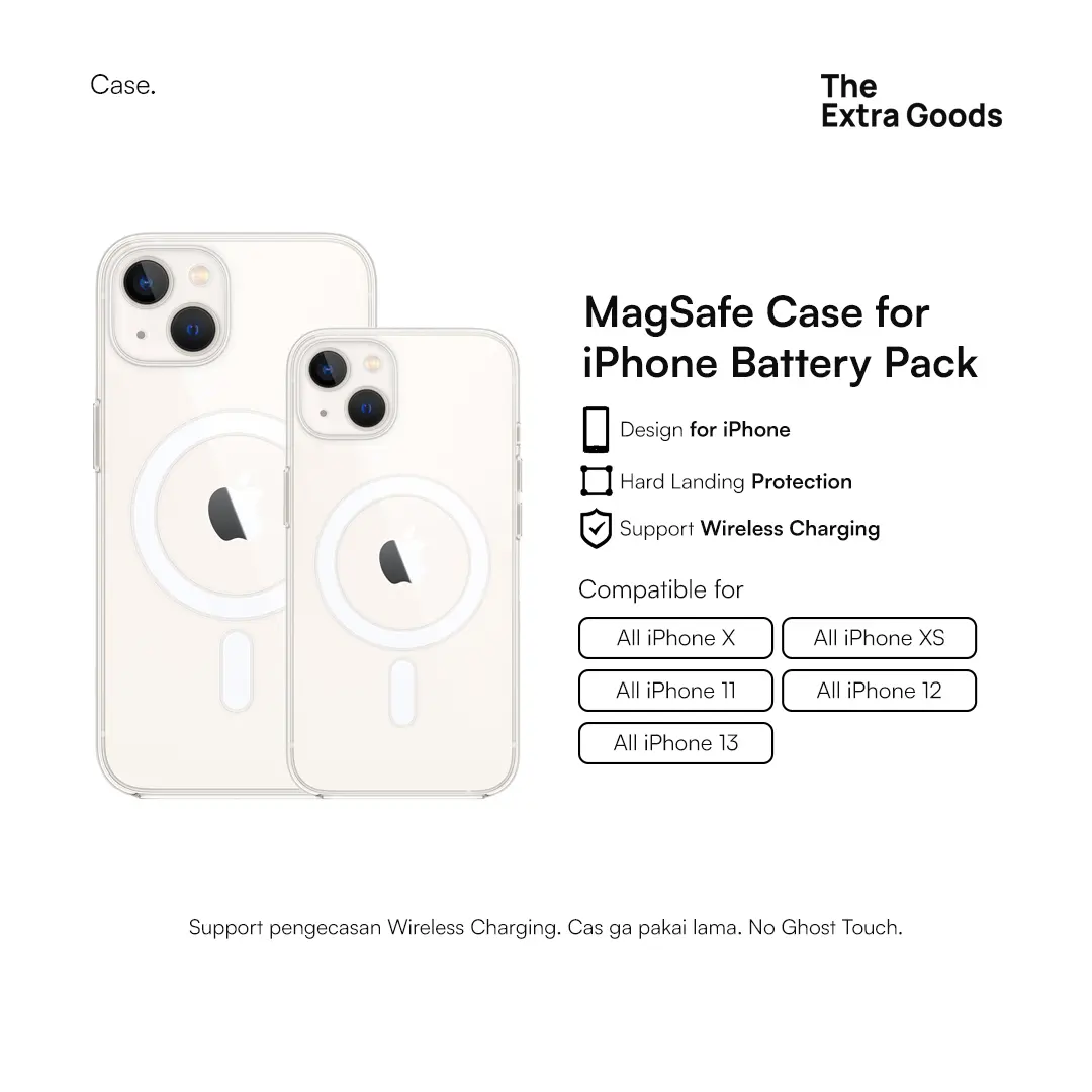 Case Magsafe iPhone X XR XS MAX 11 12 13 Pro Max Clear Case Soft Case
