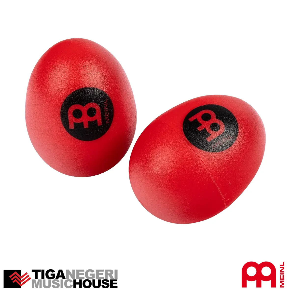 MEINL Percussion ES2-R Plastic Egg Shaker, Red