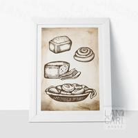 Gambar Dekorasi Cafe Resto Bistro Roti Frame Vintage Retro Dinding Decor Wall - Putih dari LANCARI Kota Administrasi Jakarta Pusat 2 Tokopedia