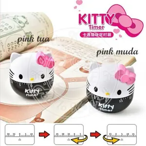 timer dapur masak hello kitty