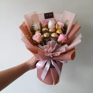 Ferrero Rocher Bouquet | Buket Cokelat Ferrero Rocher | Flower Bouquet