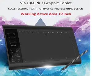 Drawing Graphic Pen Tablet 10 inch VINSA 1060Plus Digital Drawing Pad