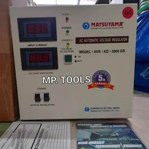 Stabilizer Stavolt Listrik 3000 Watt 3KVA Matsuyama AVR 3 GS/KD