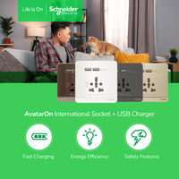 Gambar Schneider Electric AvatarOn Int Socket 16A USB 2.1A - E8342616USB_DG - AvatarOn Int Socket 16A USB 2.1A - E8342616USB_DG dari Schneider Electric Indonesia Kab. Bekasi 3 Tokopedia