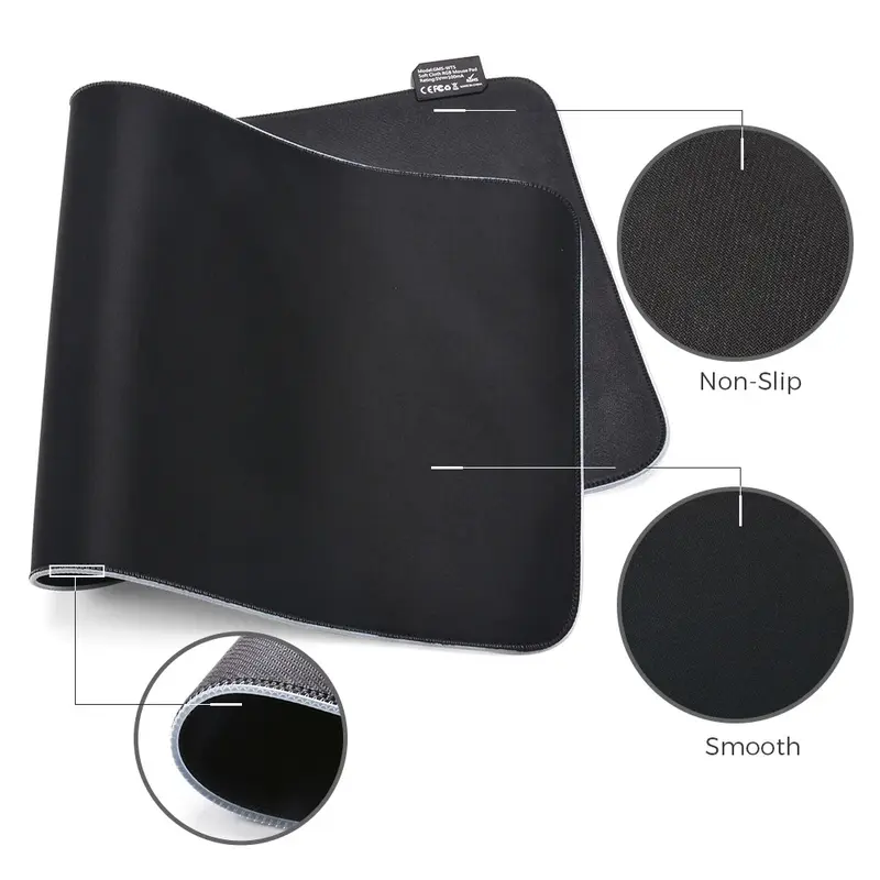 MONTIAN Glowing LED High Precision Gaming Mouse Pad RGB 6