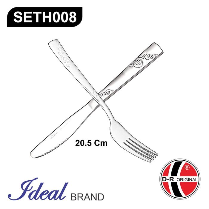 Gambar IDEAL SETH008 - Premium Set Garpu Kue & Pisau Oles/Selai dari IdealOfficial Kota Administrasi Jakarta Utara Tokopedia