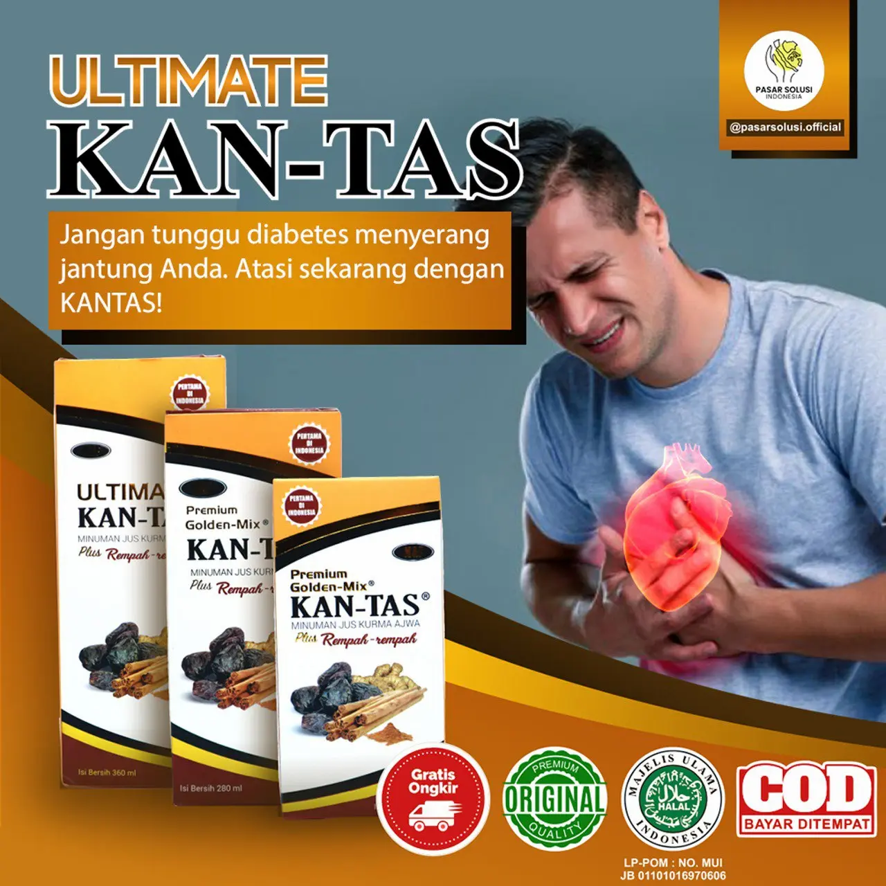 Obat Asam Lambung Herbal Alami | Kantas Herbal