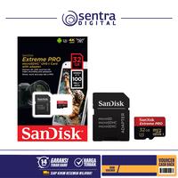 Gambar Micro SD Sandisk Extreme Pro A1 Class 10 100 Mbps - 32GB dari Sentra Digital Kota Surabaya 1 Tokopedia