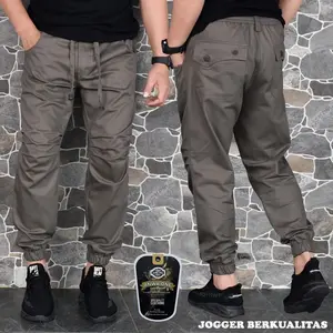 Fashion muslim sirwa jogger original anwa one / celana sirwal modern