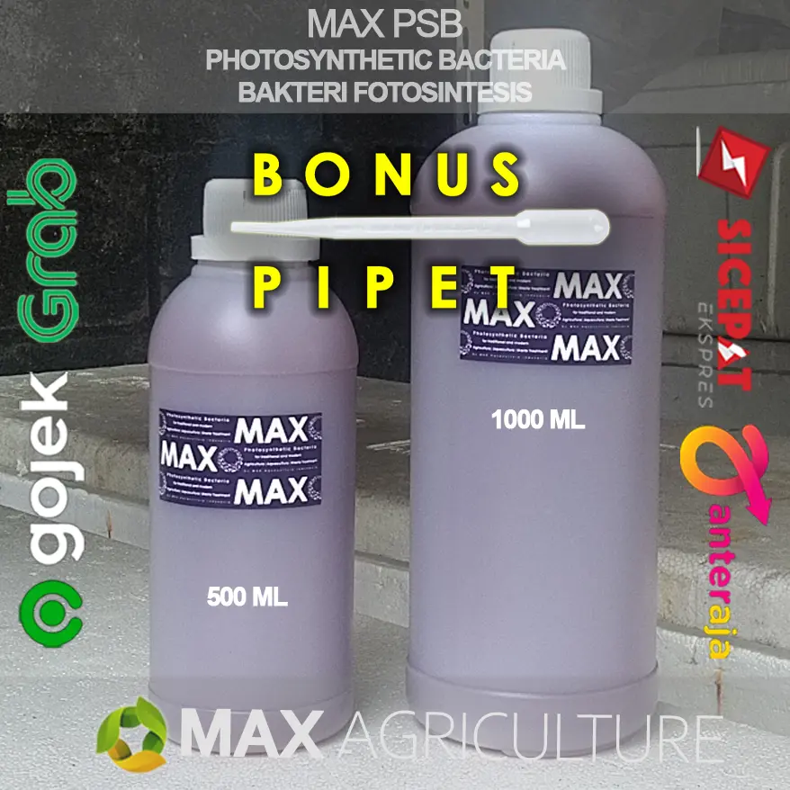 PSB pupuk Bakteri Fotosintesis Photosynthetic Bacteria POC 1 lt