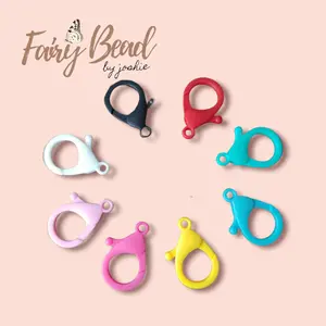 Kokot Udang Lobster Clasp/Pengait Plastic Warna/Kait Plastic (25mm)