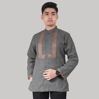 Gambar Baju koko preview by itang yunasz / koko preview lengan panjang - PVL 700, S dari ALFAUZI COLLECTION Kota Administrasi Jakarta Barat 4 Tokopedia